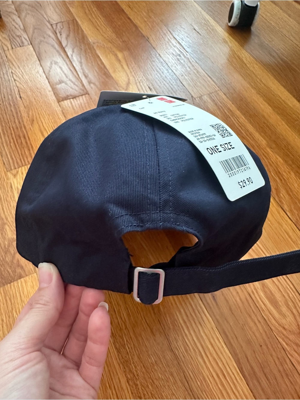 Cactus Plant Flea Market x Uniqlo Krusty Krab Navy Baseball Cap NWT - Picture 3 of 3
